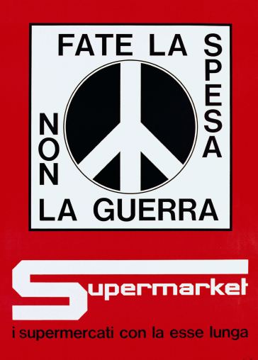 Fate la spesa, non la guerra. Supermarket, i supermercati con la S lunga