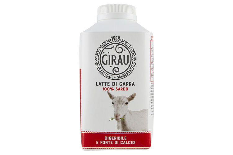 Girau - immagine confezione latte di capra 500 ml