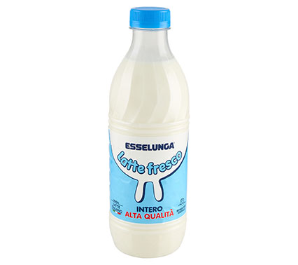 latte fresco intero alta qualità
