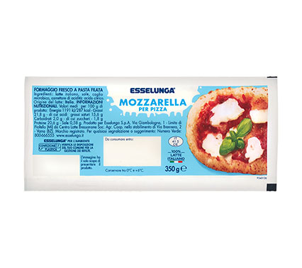 mozzarella per pizza