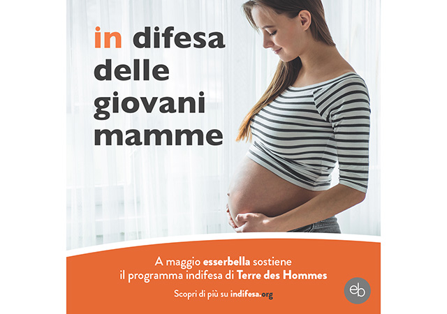 Esserbella sostiene il programma indifesa di Terre des Hommes