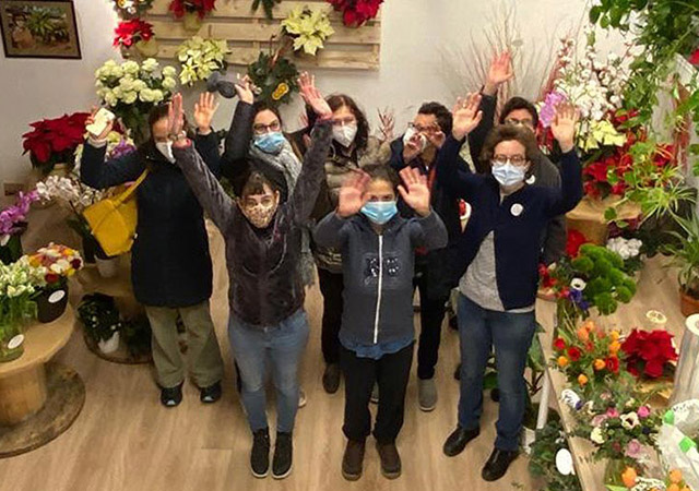 Foto di un gruppo di ragazzi