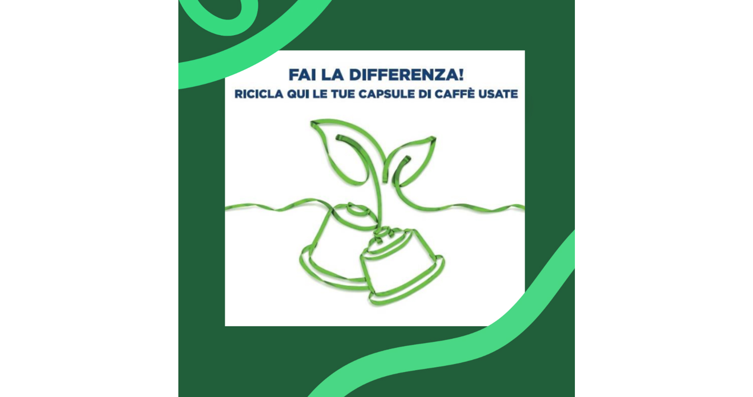 Fai la differenza! Ricicla qui le tue capsule da caffè usate